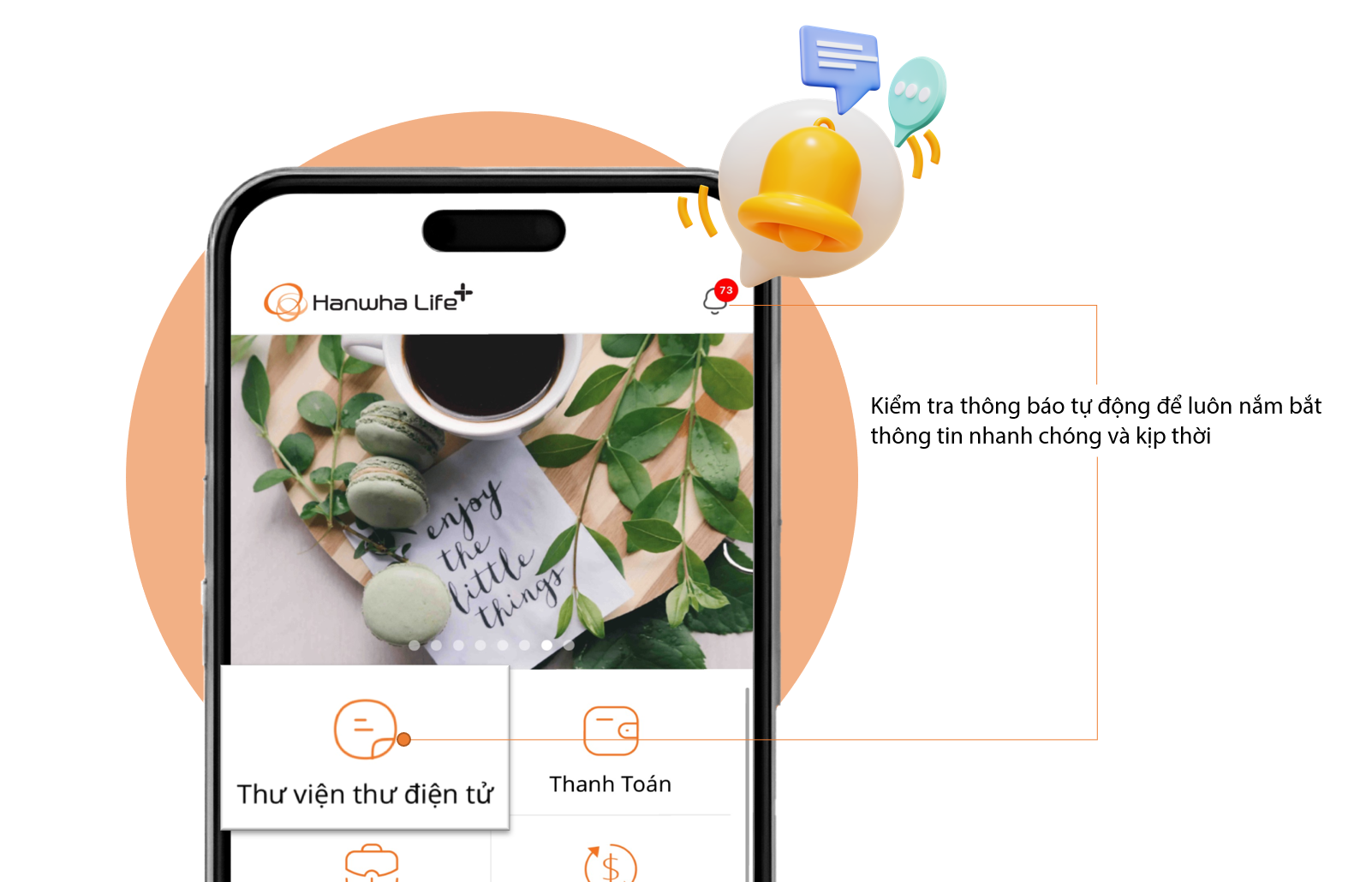 RA MẮT PHIÊN BẢN MỚI CỦA LIME - ỨNG DỤNG HANWHA LIFE+ “DIỆN MẠO MỚI. ĐA TIỆN ÍCH. XỨNG TẦM TRẢI NGHIỆM!” Từ đầu tháng 12/2023, Hanwha Life chính thức cho ra mắt ứng dụng (app) Hanwha Life+, là phiên bản nâng cấp thay thế ứng dụng LIME ra mắt trước đó. Bên cạnh diện mạo và tên gọi mới gia tăng sự tin cậy, ứng dụng Hanwha Life+ còn ra mắt nhiều tiện ích vượt trội giúp mang đến người dùng những trải nghiệm tiện lợi, đơn giản, chủ động và tiết kiệm thời gian hơn.