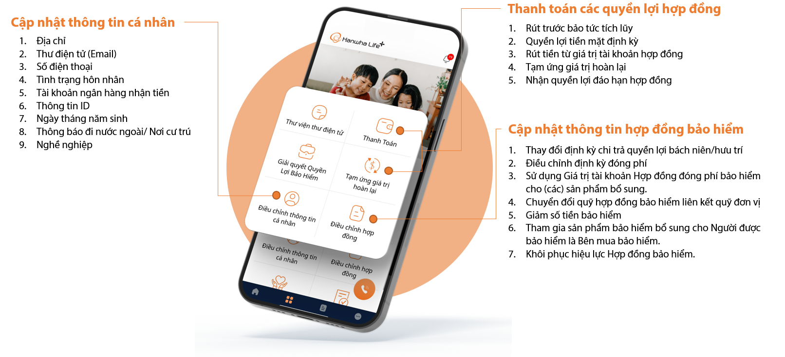 RA MẮT PHIÊN BẢN MỚI CỦA LIME - ỨNG DỤNG HANWHA LIFE+ “DIỆN MẠO MỚI. ĐA TIỆN ÍCH. XỨNG TẦM TRẢI NGHIỆM!” Từ đầu tháng 12/2023, Hanwha Life chính thức cho ra mắt ứng dụng (app) Hanwha Life+, là phiên bản nâng cấp thay thế ứng dụng LIME ra mắt trước đó. Bên cạnh diện mạo và tên gọi mới gia tăng sự tin cậy, ứng dụng Hanwha Life+ còn ra mắt nhiều tiện ích vượt trội giúp mang đến người dùng những trải nghiệm tiện lợi, đơn giản, chủ động và tiết kiệm thời gian hơn.