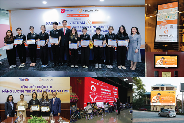 Hanwha Life Việt Nam triển khai đa dạng hoạt động CSR trong năm